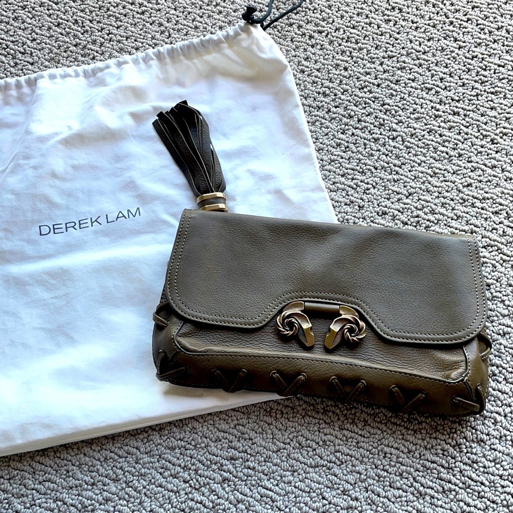 Derek Lam Leather Evie Clutch